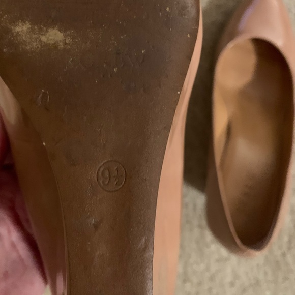 J.Crew Sylvia Patent Wedges in Nude - Picture 7 of 7